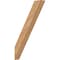 Ekena Millwork 3 1/2"W x 18"D x 30"H Traditional Smooth Knee Brace, Western Red Cedar BRC04X18X30TRA00SWR - alternate 1